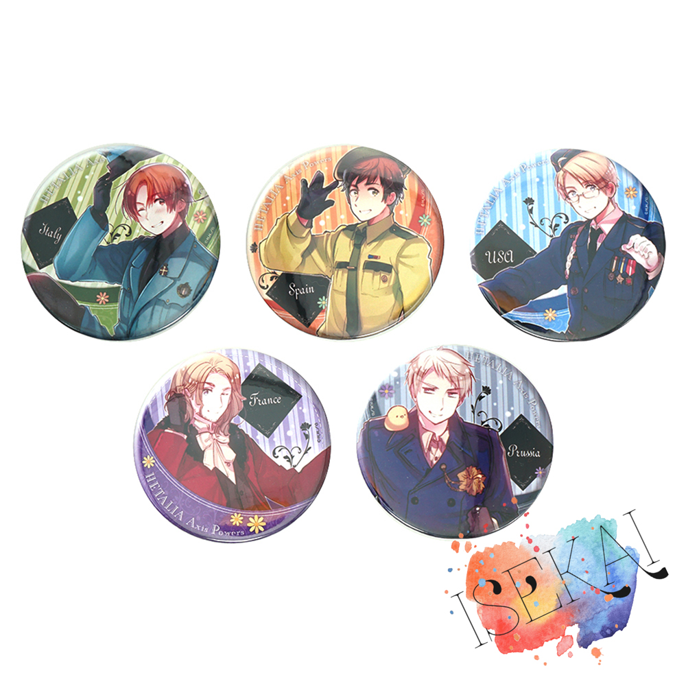 Embroidery Australia - Axis Power HETALIA Anime-Abzeichen Italien Frankreich