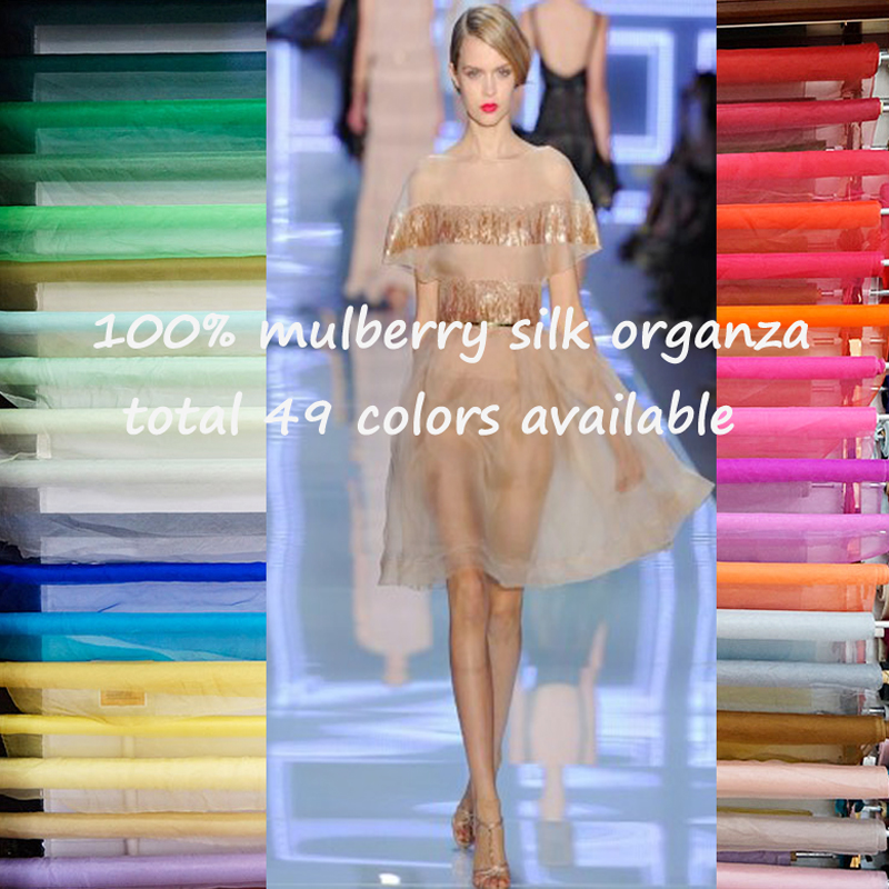 Embroidery Organza - 50 cm * 114 cm/100 cm