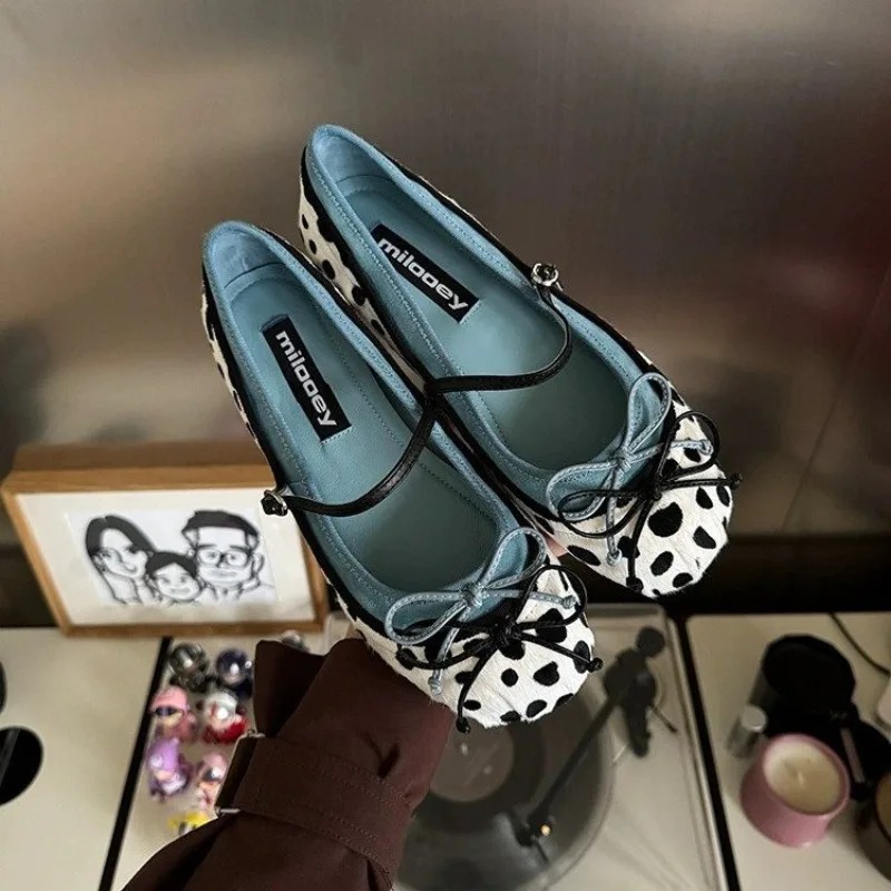 Embroidery Flat Shoes - 2026 Französische Ballerinas mit flacher Sohle