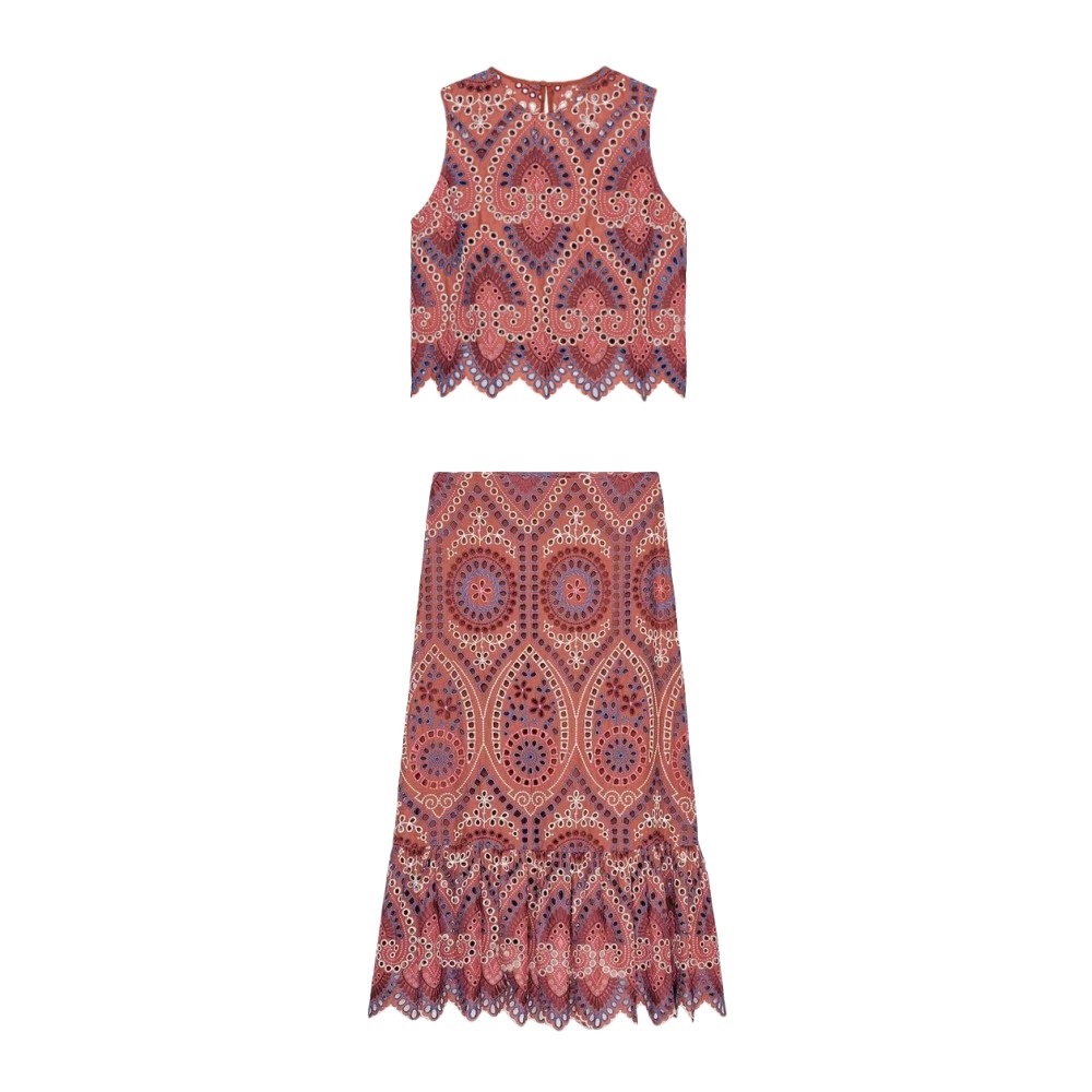 Embroidery Vest - ETJ 2025 Neues Damen-Set im böhmischen