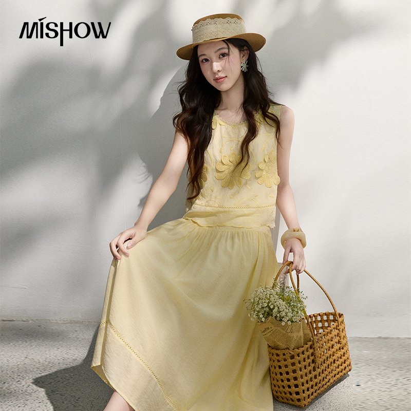 MISHOW Französische Bluse mit  – Embroidery Blouse Bewertung und Preis