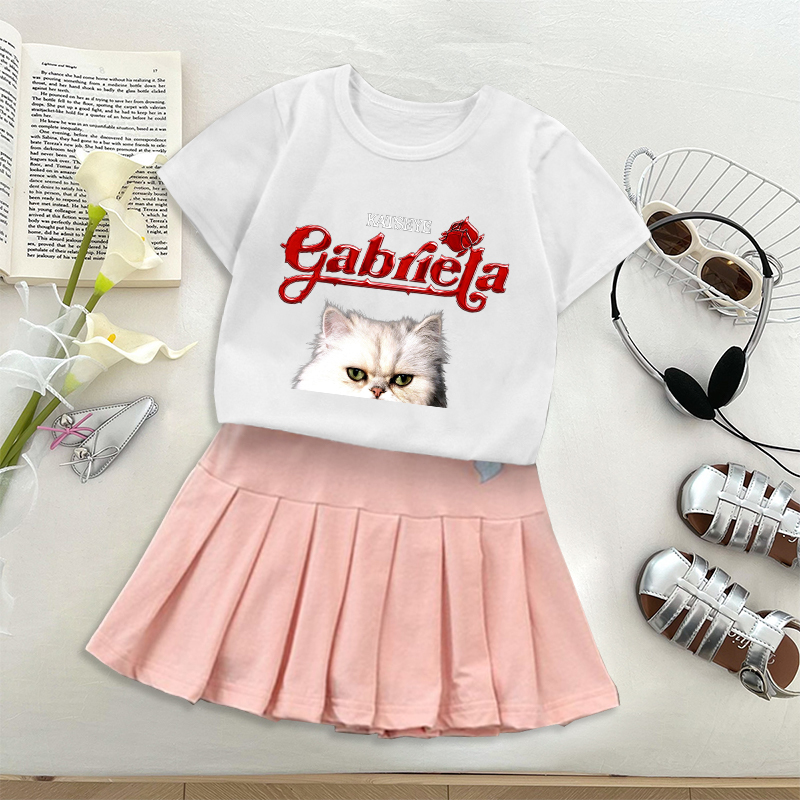 Mode K POP K-KATSEYE T-shirt F – Embroidery Shirt Bewertung und Preis