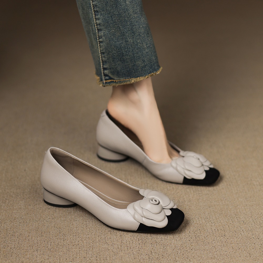 Mode Blume Einzelnen Schuhe He – Embroidery Flat Shoes Bewertung und Preis