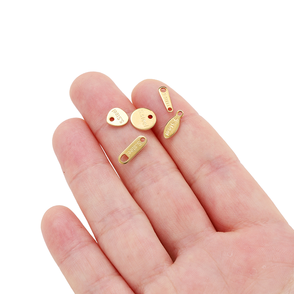 20/50 Stück Edelstahl Gold Far – Embroidery Charm Bewertung und Preis
