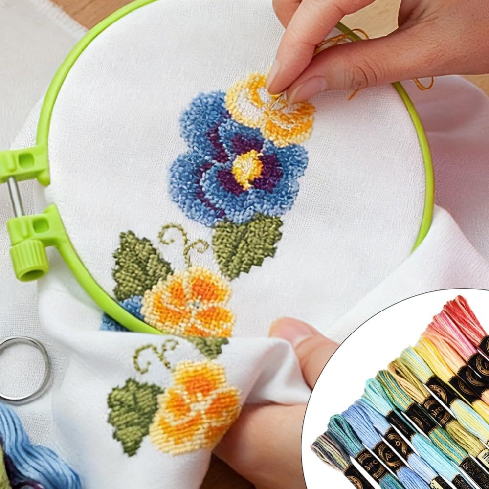 12 Stränge 105 Yards 6-fädiger – Embroidery Gradient Bewertung und Preis