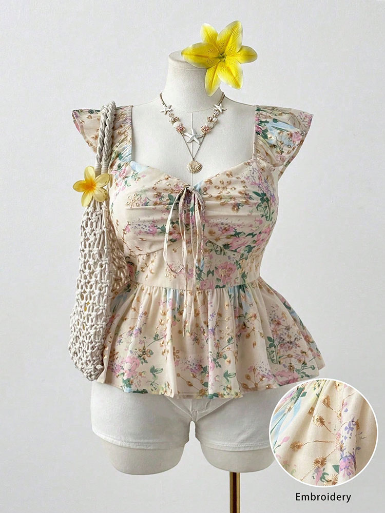 Neues Besticktes Blumenmuster  – Embroidery Vest Bewertung und Preis