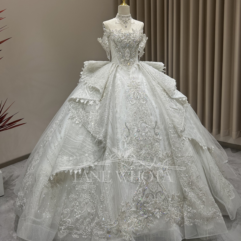 Robes De Mariée Sur Mesure Sch – Embroidery Organza Bewertung und Preis