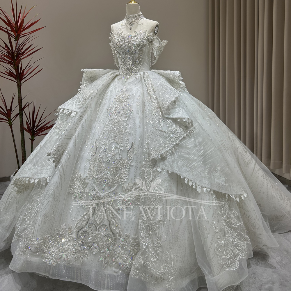 Robes De Mariée Sur Mesure Sch – Embroidery Organza Bewertung und Preis