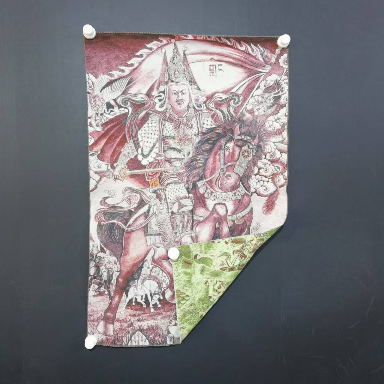 35-Zoll-Thangka-Stickerei, tib – Embroidery Horse Bewertung und Preis
