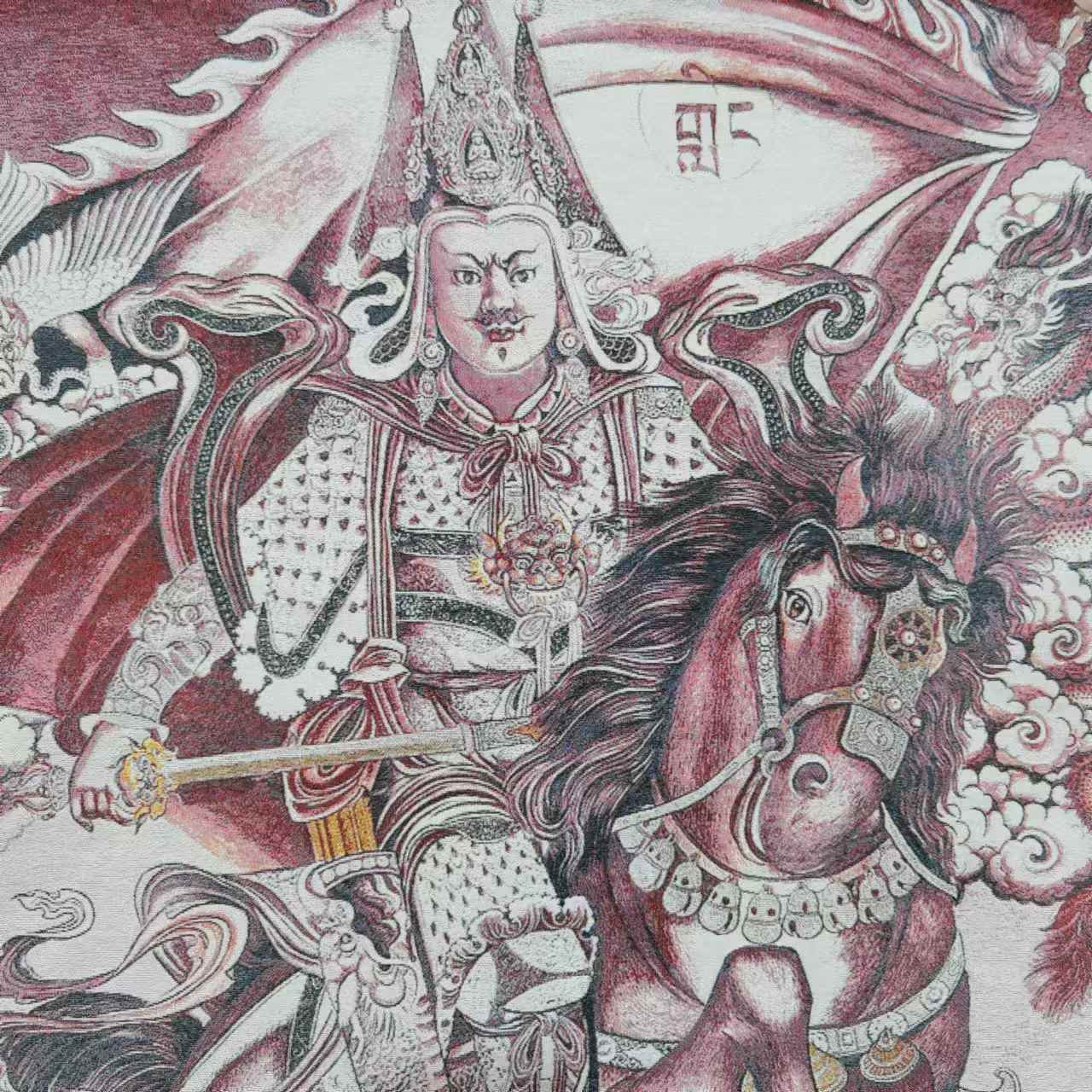 35-Zoll-Thangka-Stickerei, tib – Embroidery Horse Bewertung und Preis