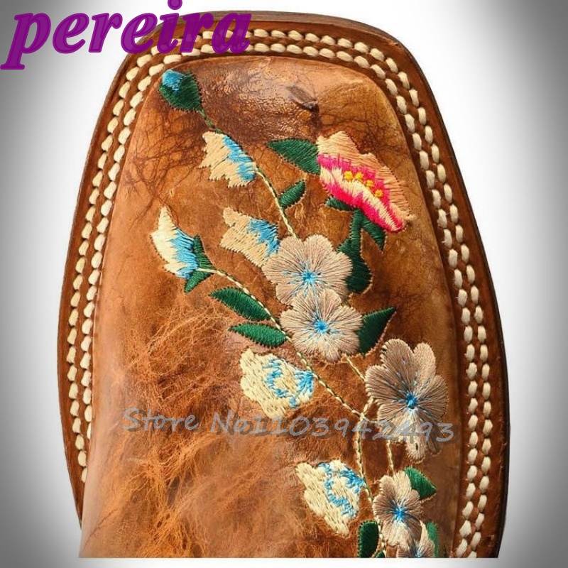 Gestickte Blumenstiefel Rose G – Embroidery Flower Bewertung und Preis