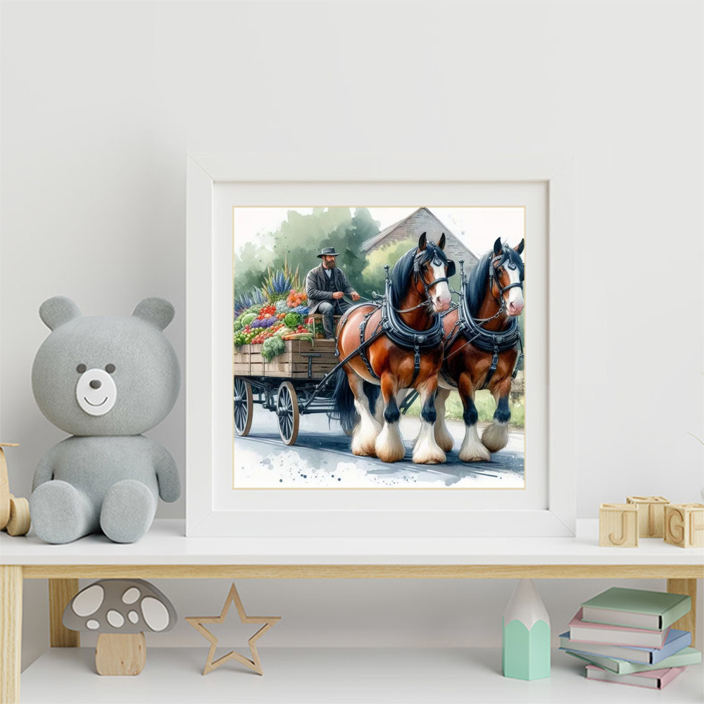 Momoart Pferde-Diamantstickere – Embroidery Horse Bewertung und Preis