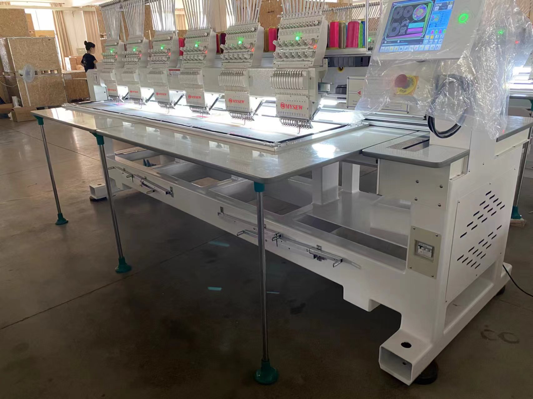 MFGS 1506 15s 6-Kopf Automatis – Embroidery Tshirt Bewertung und Preis