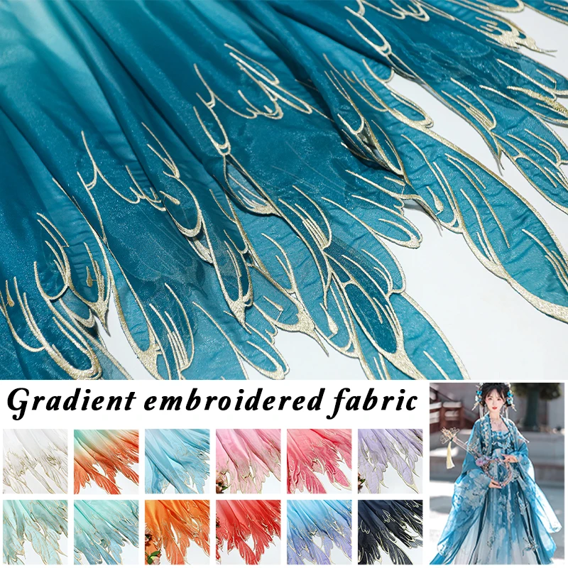 Farbverlauf schwere Stickerei  – Embroidery Gradient Bewertung und Preis