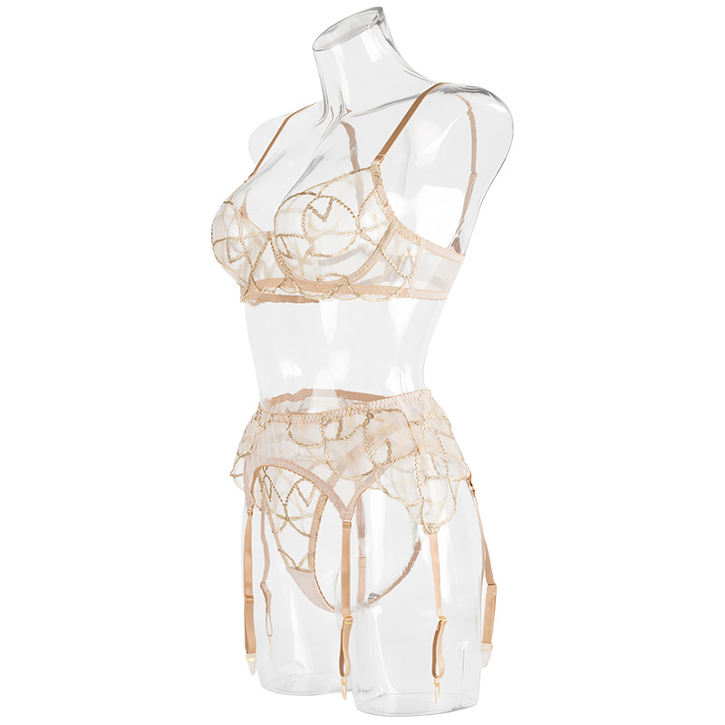 Sexy Dessous-Set für Damen: Lu – Embroidery Underwear Bewertung und Preis