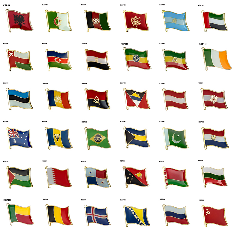 Flagge Anstecknadel Abzeichen  – Embroidery Australia Bewertung und Preis