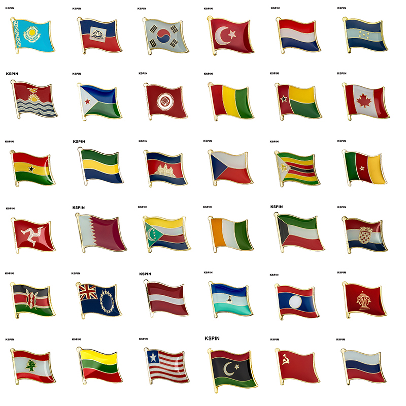 Flagge Anstecknadel Abzeichen  – Embroidery Australia Bewertung und Preis