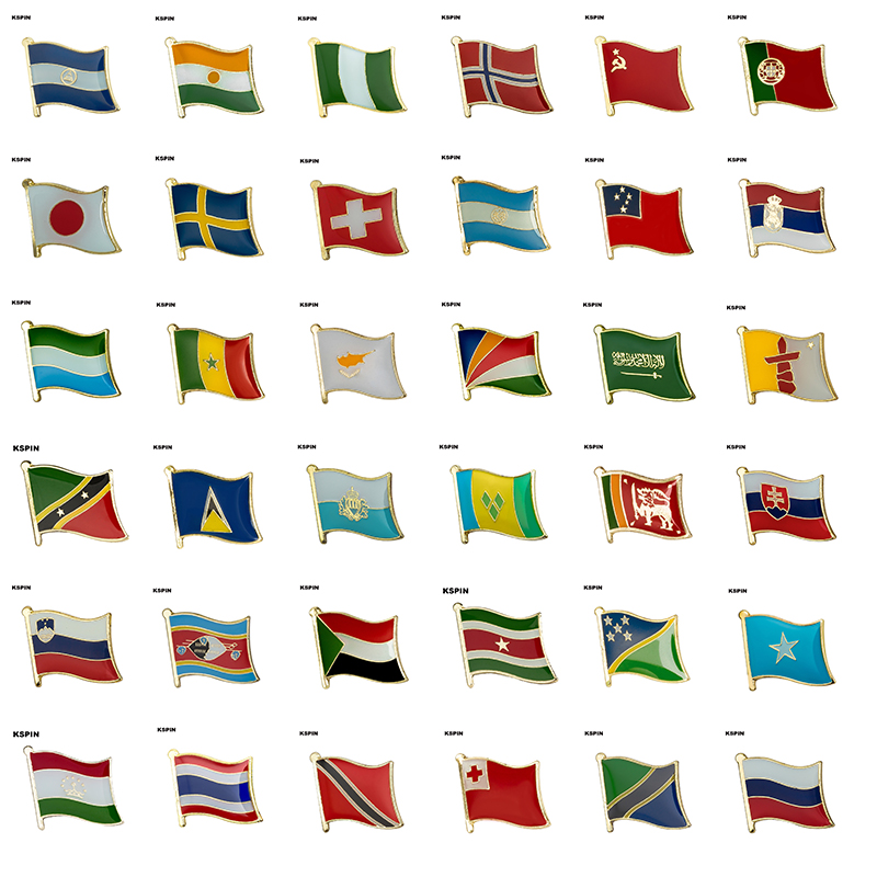 Flagge Anstecknadel Abzeichen  – Embroidery Australia Bewertung und Preis