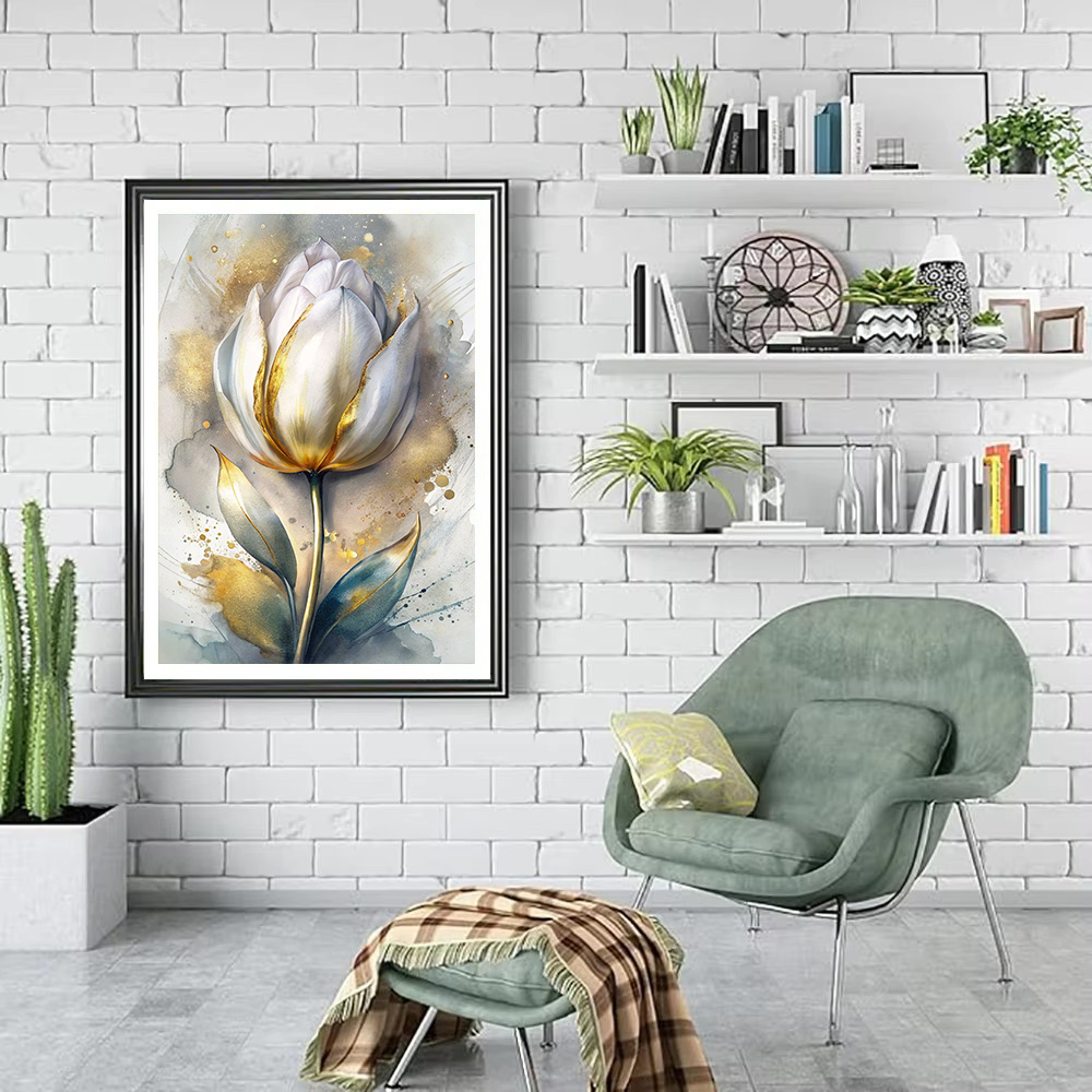 Diamant-Stickerei, neu, 2025,  – Embroidery Flower Bewertung und Preis