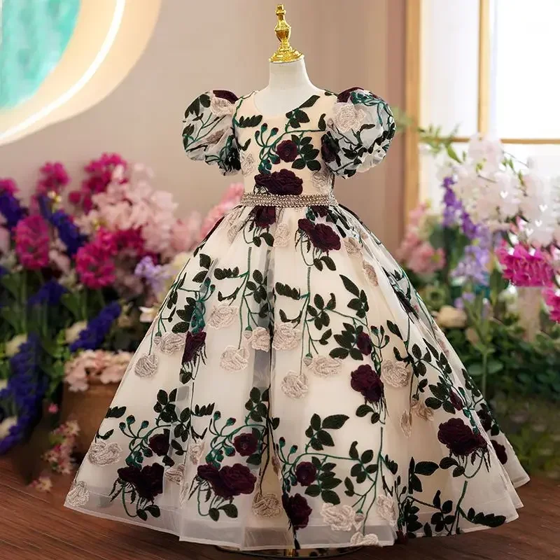 Teenager Mädchen elegante Luxu – Embroidery Web Bewertung und Preis