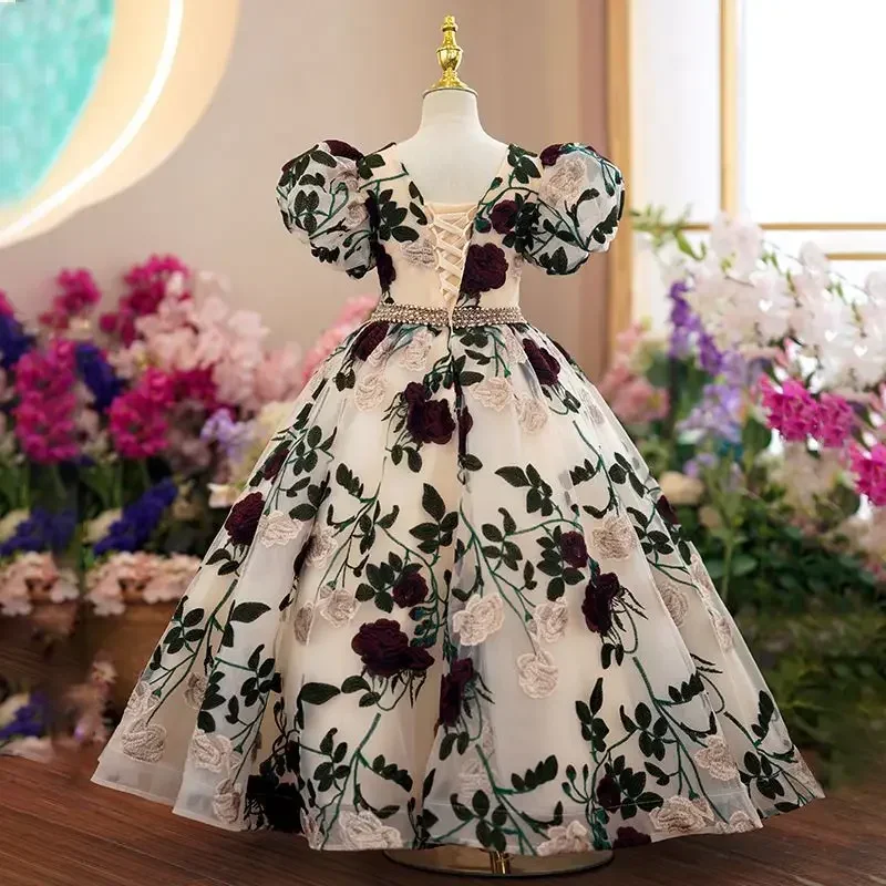 Teenager Mädchen elegante Luxu – Embroidery Web Bewertung und Preis
