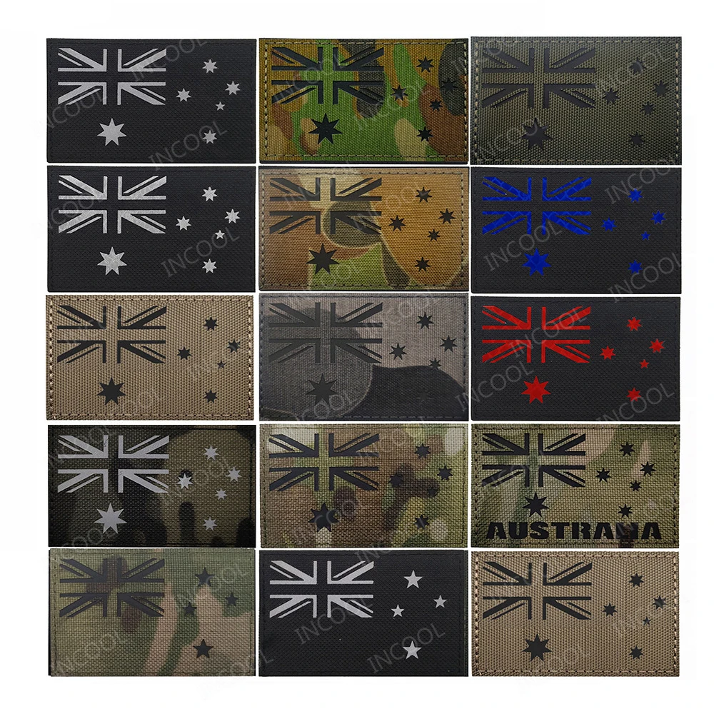 Australien-Flagge, IR-reflekti – Embroidery Australia Bewertung und Preis