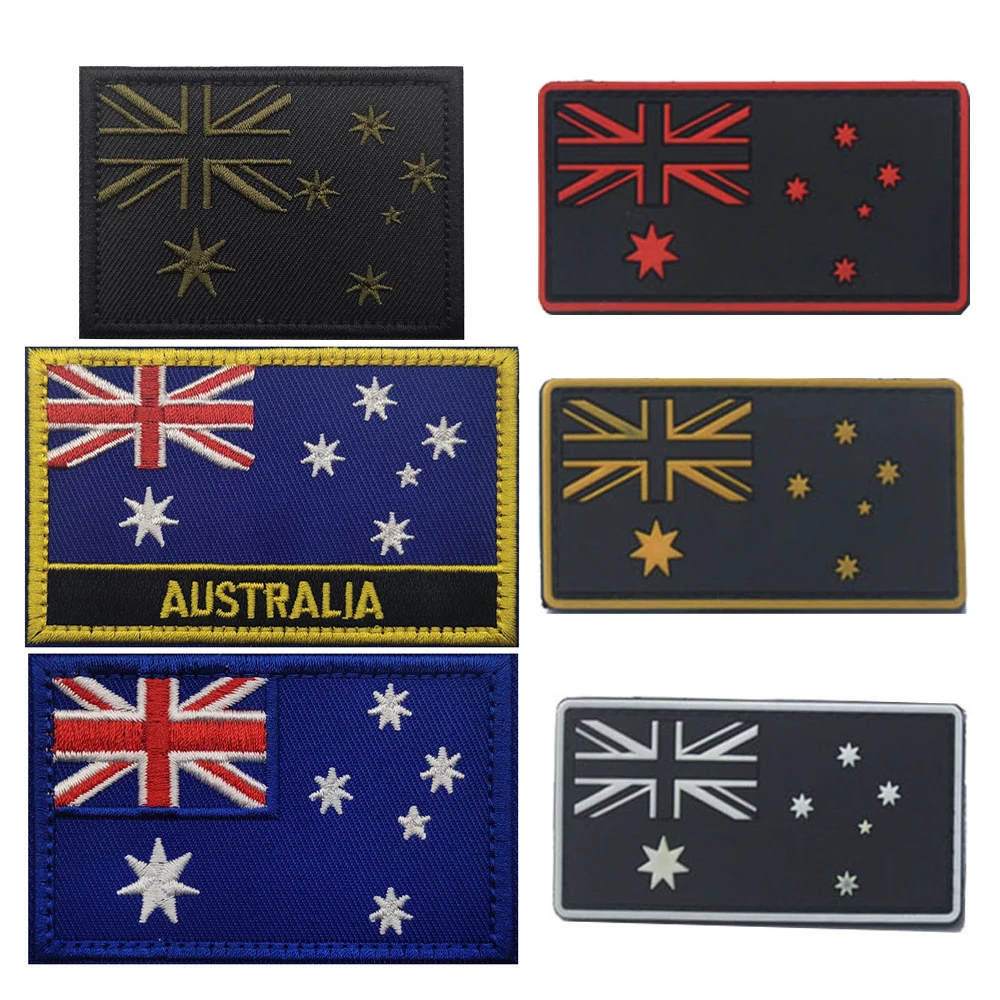 Australien-Flagge, IR-reflekti – Embroidery Australia Bewertung und Preis