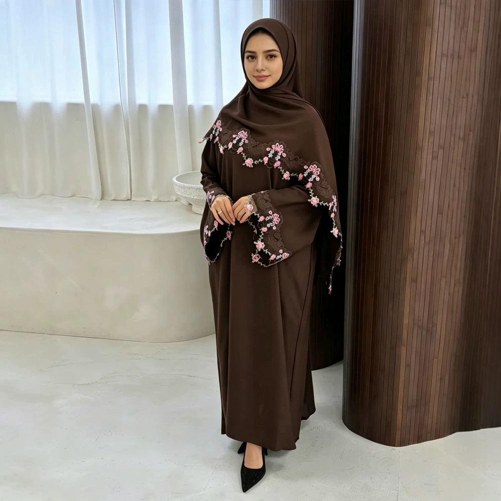 Eid-Kleid für Frauen Muslimisc – Embroidery Arabic Bewertung und Preis