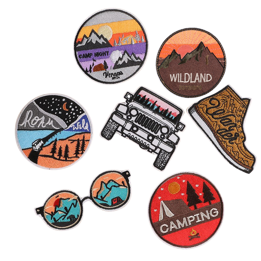 Stick patches Aufbügeln Nähen  – Embroidery Australia Bewertung und Preis