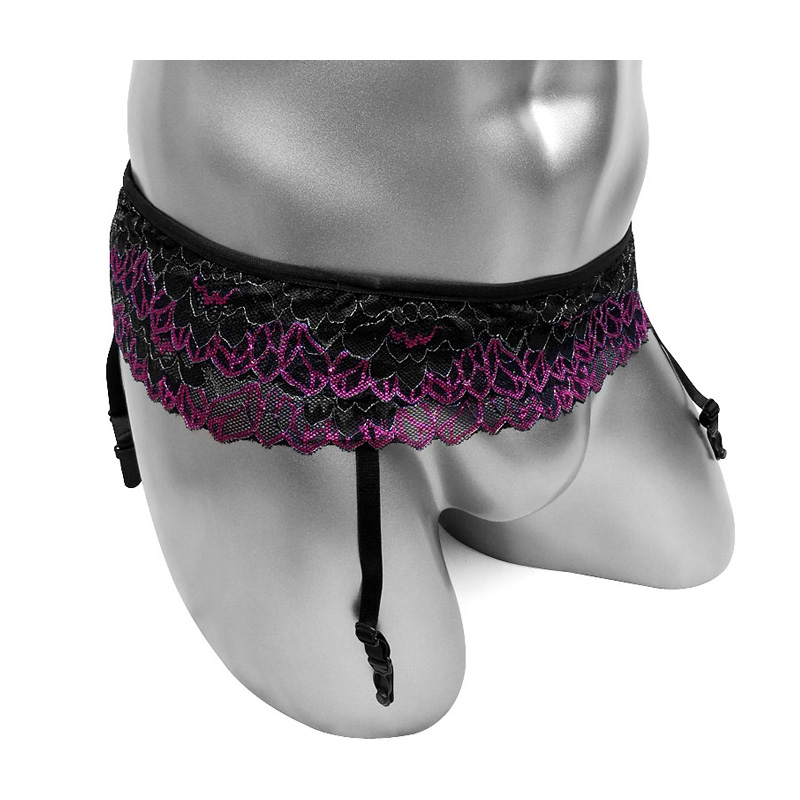 Mode Sexy Hosenträger Sissy Dr – Embroidery Underwear Bewertung und Preis