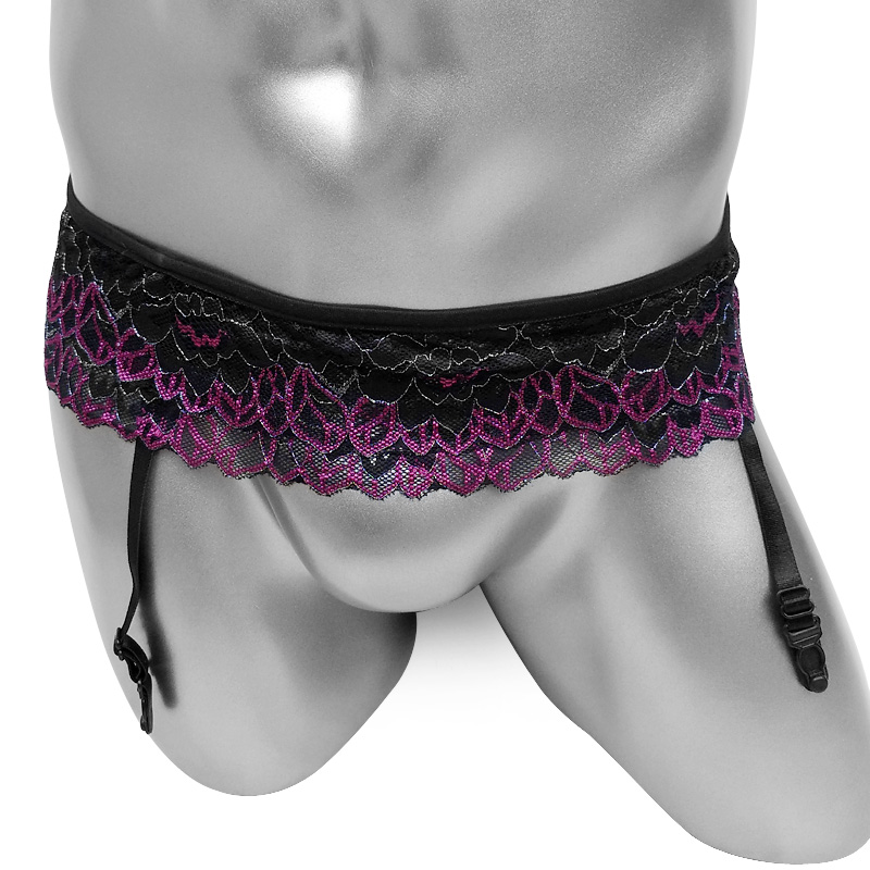 Mode Sexy Hosenträger Sissy Dr – Embroidery Underwear Bewertung und Preis