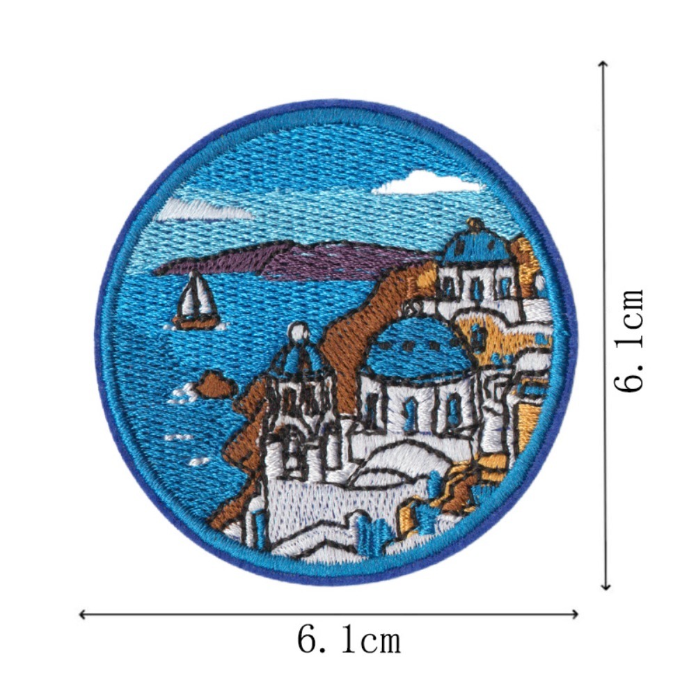 Städtisches Wahrzeichen-Muster – Embroidery Australia Bewertung und Preis