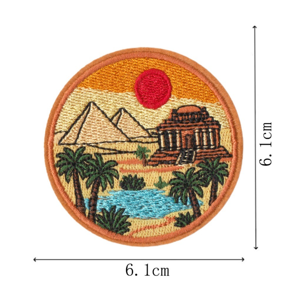 Städtisches Wahrzeichen-Muster – Embroidery Australia Bewertung und Preis