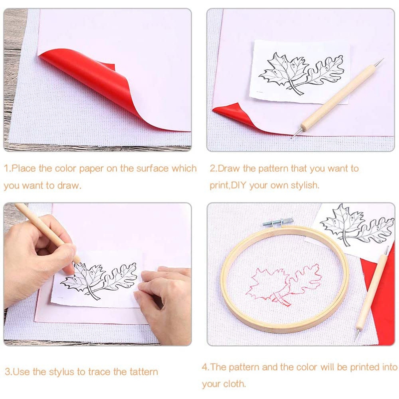 10 Stücke Stickerei Transferpa – Embroidery Web Bewertung und Preis