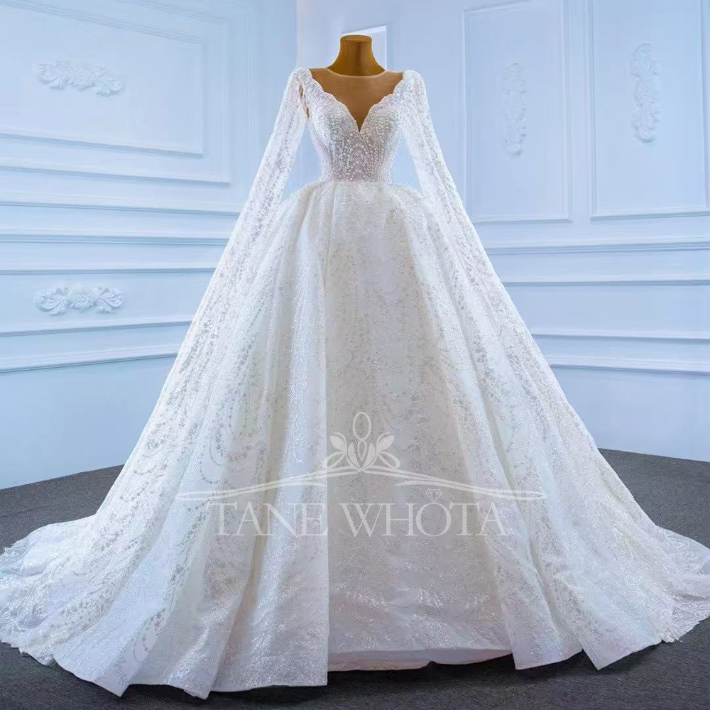 Vestido Casamento 2025, O-Auss – Embroidery Organza Bewertung und Preis