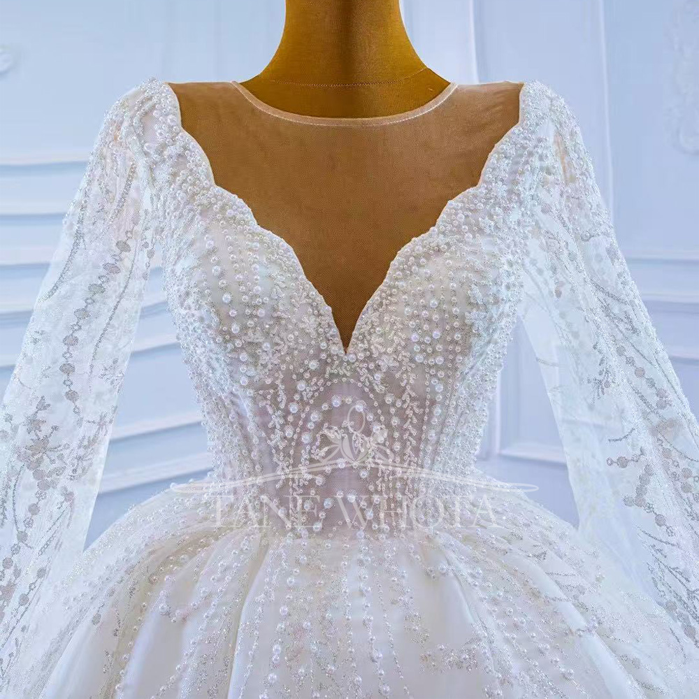 Vestido Casamento 2025, O-Auss – Embroidery Organza Bewertung und Preis