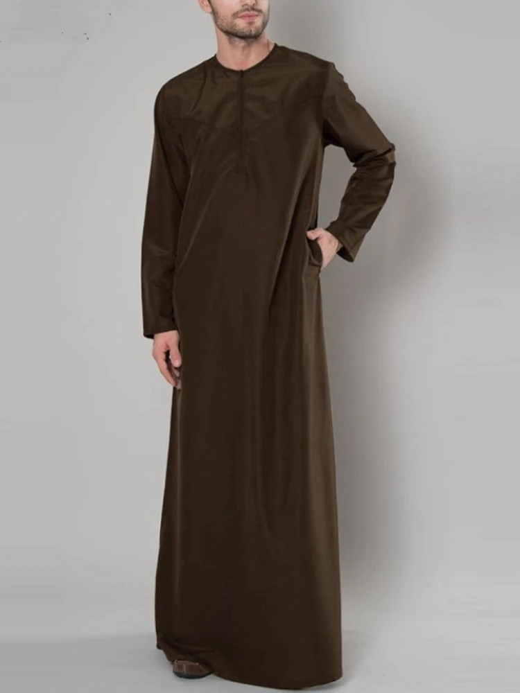 Eid Muslim Jubba Thobe Männer  – Embroidery Arabic Bewertung und Preis