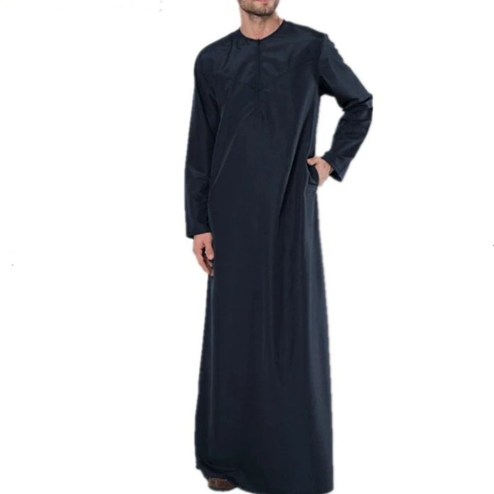 Eid Muslim Jubba Thobe Männer  – Embroidery Arabic Bewertung und Preis