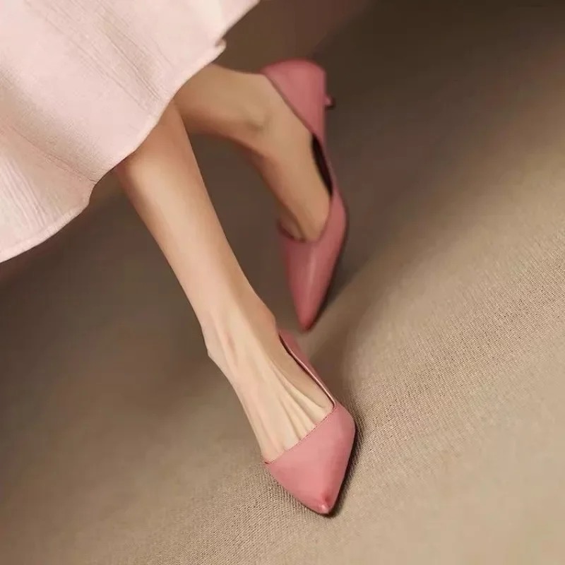 Damen-Stiletto-Absätze mit spi – Embroidery Flat Shoes Bewertung und Preis