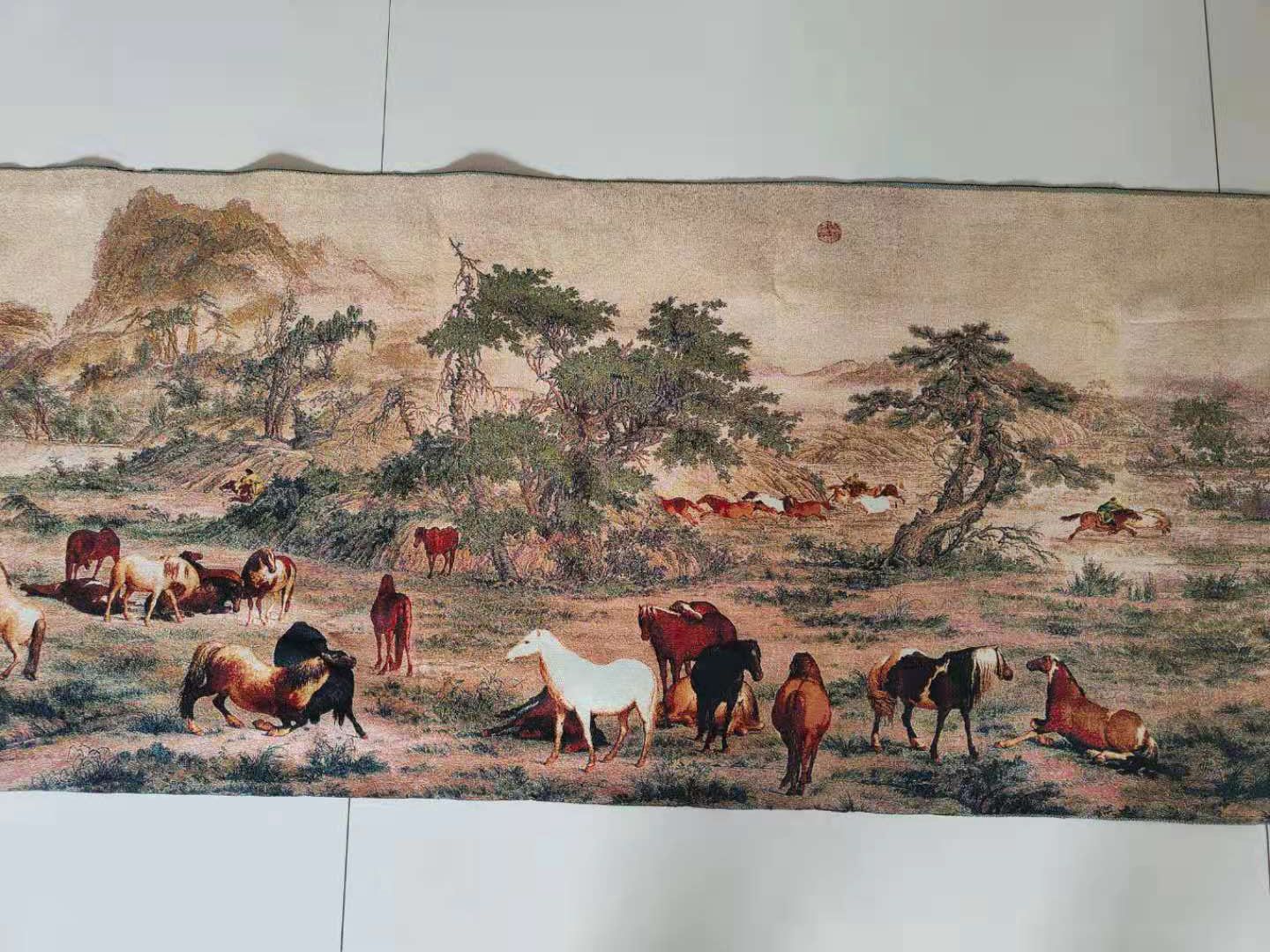 5M Super Size Chinese Folk Sil – Embroidery Horse Bewertung und Preis