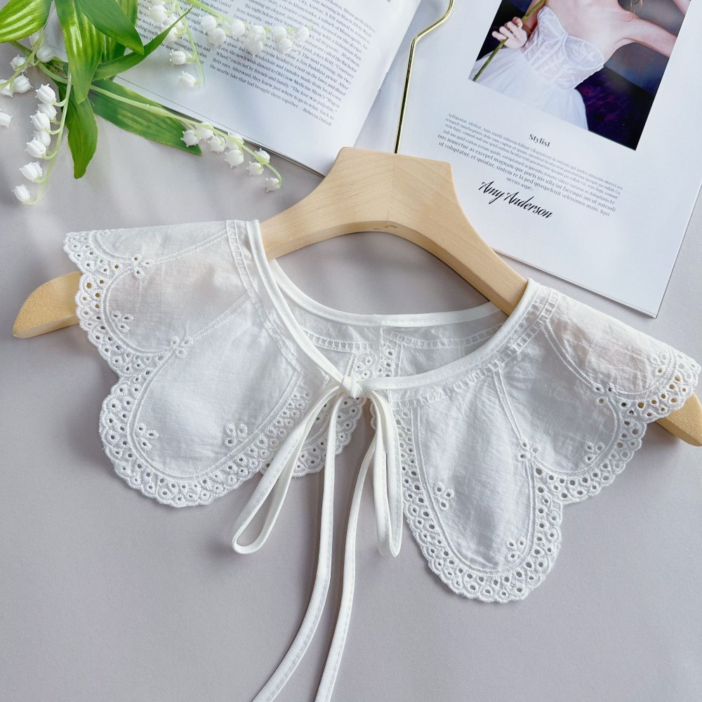 Neuer Kragen-Accessoire für Da – Embroidery Organza Bewertung und Preis
