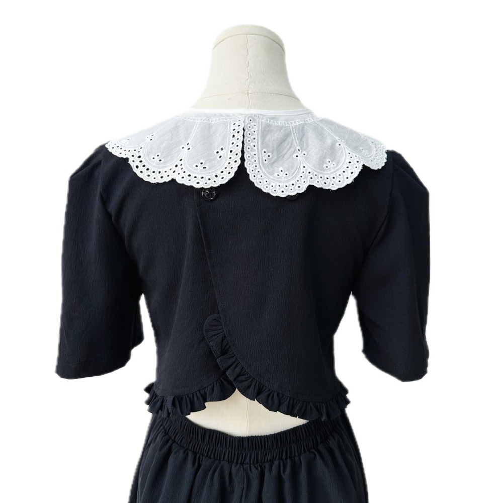 Neuer Kragen-Accessoire für Da – Embroidery Organza Bewertung und Preis