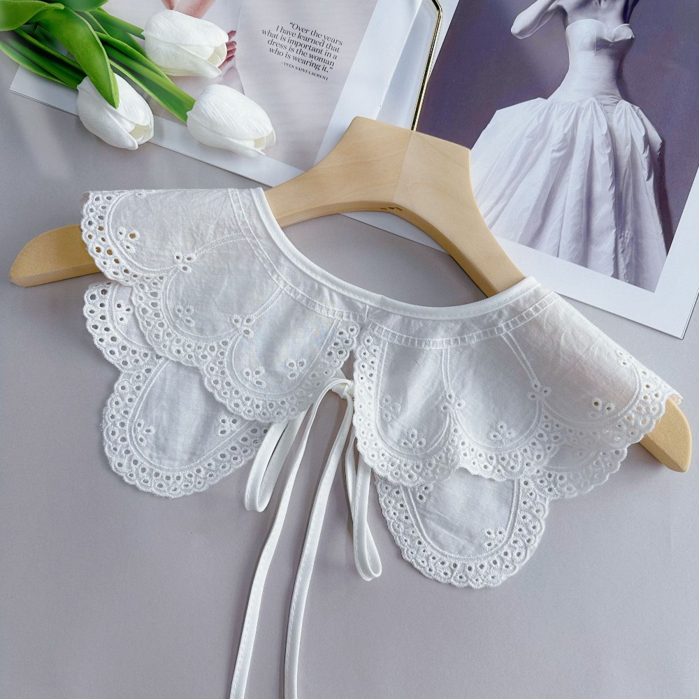 Neuer Kragen-Accessoire für Da – Embroidery Organza Bewertung und Preis