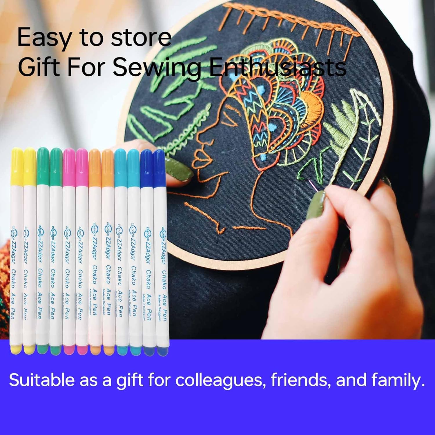 4 Stoffmarkierungsstifte, wass – Embroidery Web Bewertung und Preis
