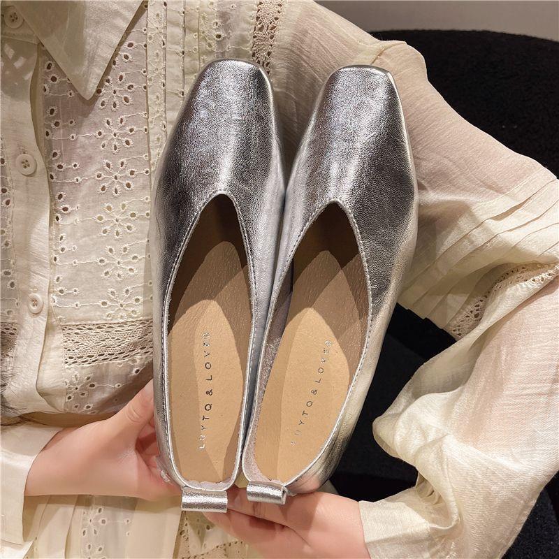 Modische Damenschuhe Echtleder – Embroidery Flat Shoes Bewertung und Preis
