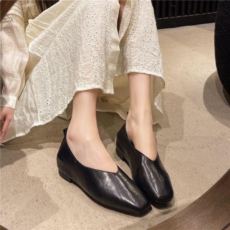 Modische Damenschuhe Echtleder – Embroidery Flat Shoes Bewertung und Preis