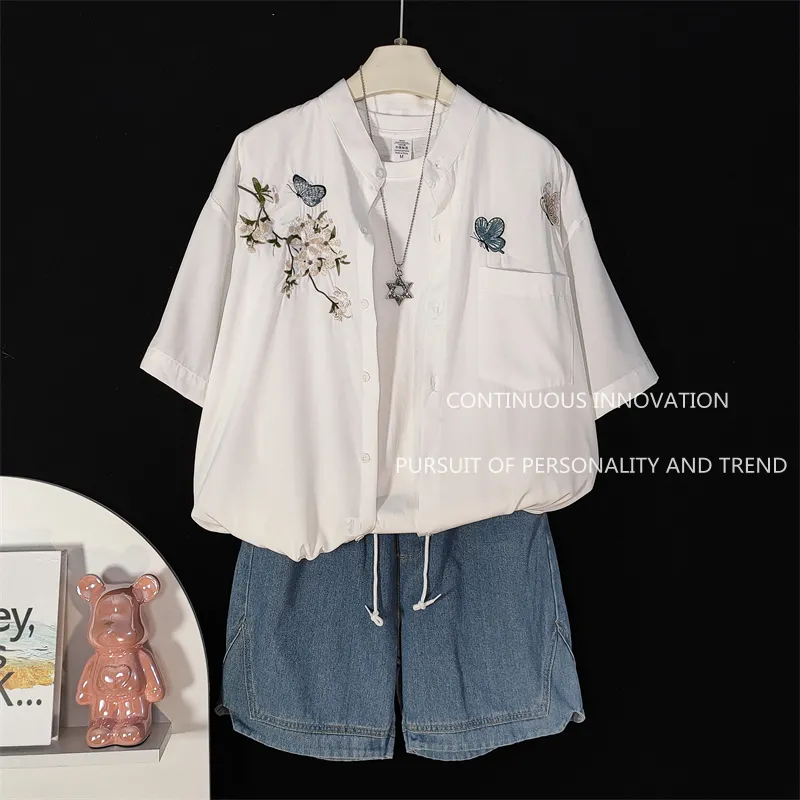 Herren 3-Teiliges Set Chinesis – Embroidery Shirt Bewertung und Preis