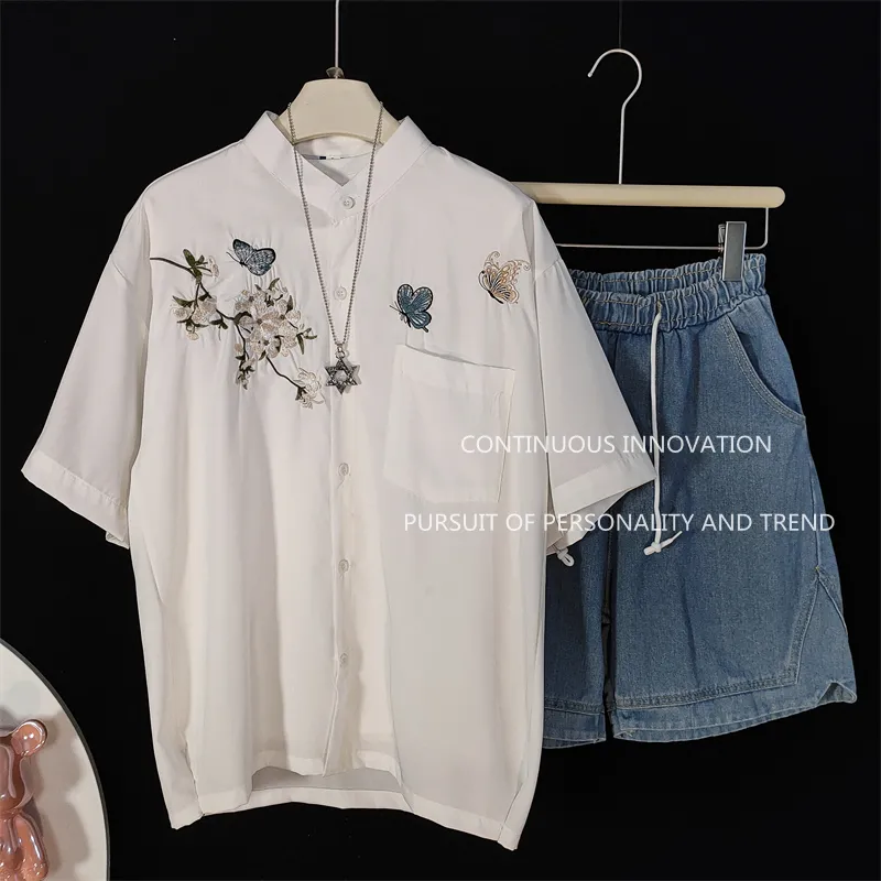 Herren 3-Teiliges Set Chinesis – Embroidery Shirt Bewertung und Preis