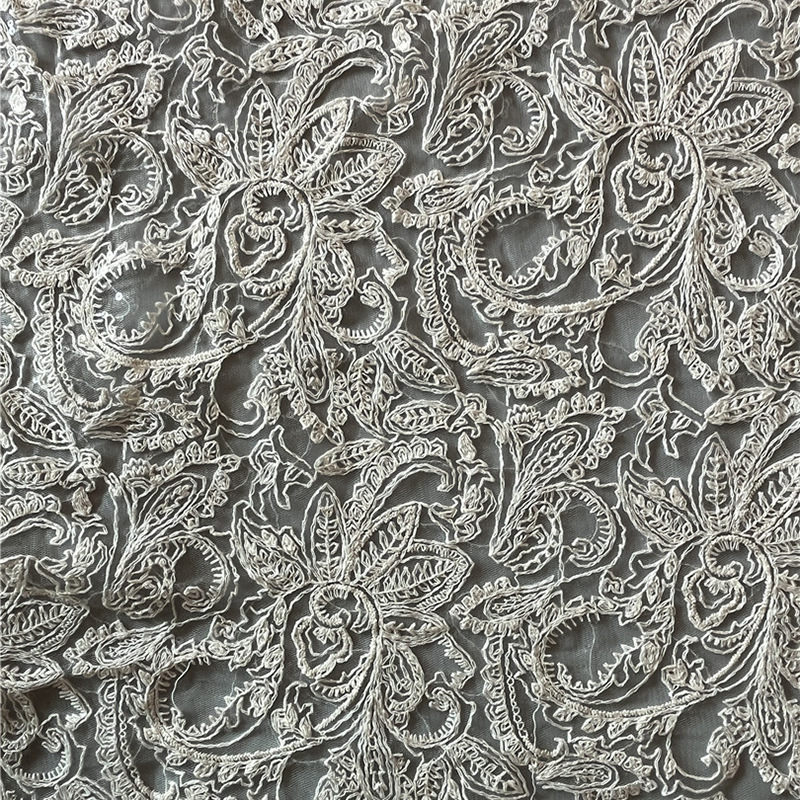 Pailletten, Blumenmuster, Netz – Embroidery Web Bewertung und Preis