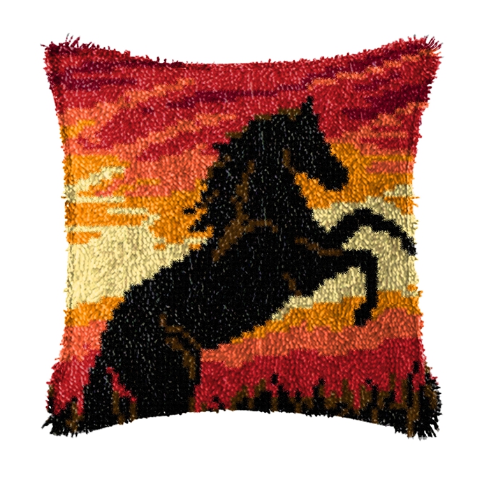 Elefant Pferd Tier Knüpfhaken  – Embroidery Horse Bewertung und Preis